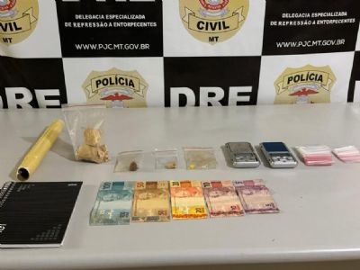 PC fecha pontos de venda de drogas em a��es de combate ao tr�fico dom�stico em V�rzea Grande