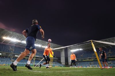 ​Treinos da Sele��o Brasileira de Futebol na Arena Pantanal ser�o fechados