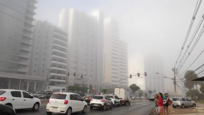 Frente fria ganha for�a e pode trazer chuva ainda esta semana; m�nima de 6�C em Cuiab�