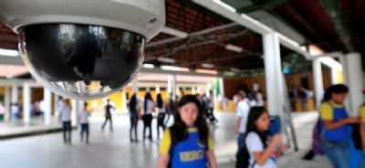 Novas c�meras de monitoramento come�am a ser instaladas nesta segunda nas escolas estaduais