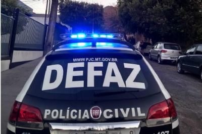 ​Defaz e MP cumprem mandados em opera��es contra sonega��o fiscal em MT
