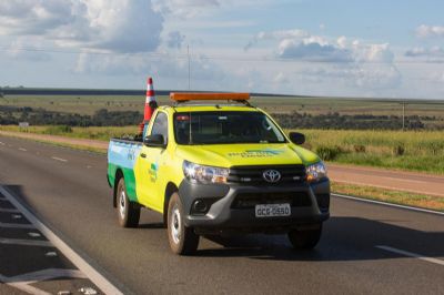 ​Acessos a viaduto da BR-163 s�o fechados para inspe��o