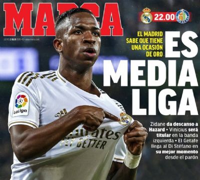 Jornal espanhol destaca bom momento de Vinicius Junior em Madrid
