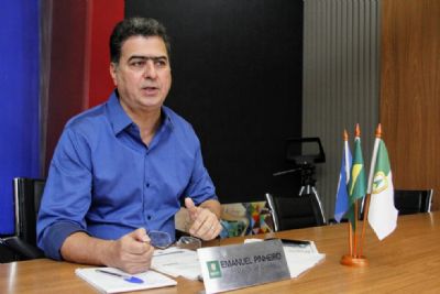 Emanuel Pinheiro lidera pesquisa e aparece com mais de 38% da inten��o de votos entre os cuiabanos