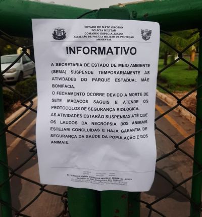 Sobe para 13 o n�mero de macacos encontrados mortos em parque