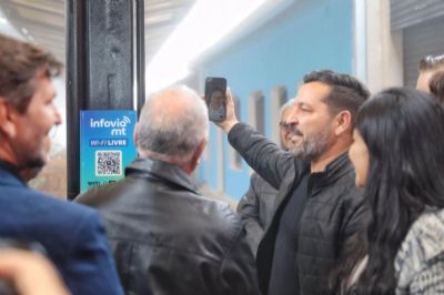 ​Governo de MT entrega ponto de WI-FI na �rea central de Chapada dos Guimar�es