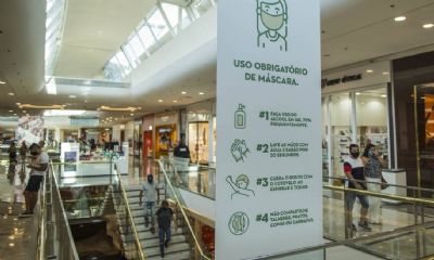 75% dos shoppings brasileiros j� est�o reabertos
