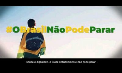 Sem licita��o, campanha publicit�ria 'Brasil n�o pode Parar' vai custar R$ 4,8 milh�es