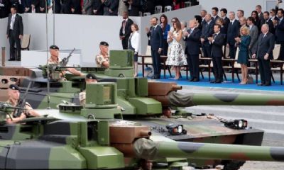 Franceses comparam parada militar de Trump a desfiles da Coreia do Norte