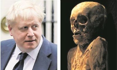 Fim de 40 anos de mist�rio: m�mia su��a � ancestral de ministro brit�nico